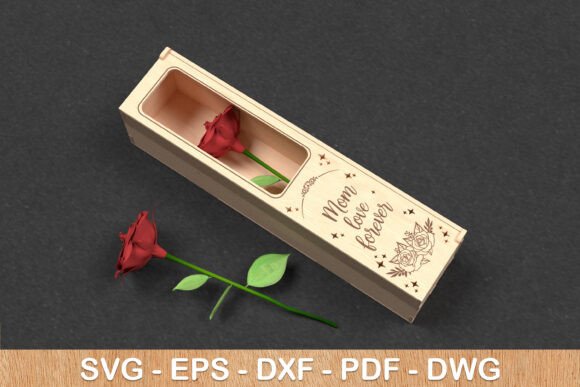 Download Mom Love Forever Gift Box SVG - Love forever Collection