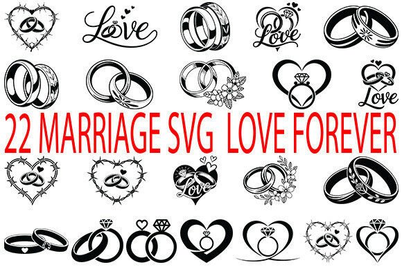 Download Marriage Svg Love Forever Bundle - Love forever Collection